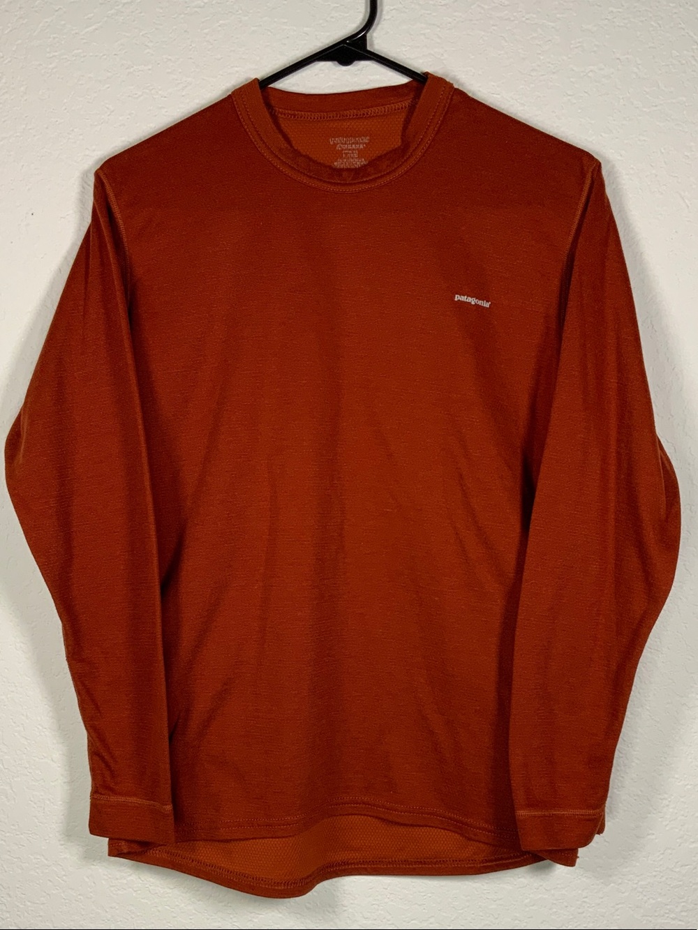 Patagonia Men’s Long-Sleeve Crew Shirt - Burnt Orange